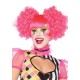 Harlequin Neon Wig (One Size,Neon Pink)
