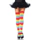 Acrylic Rainbow Thigh Highs (One Size,Multicolor)