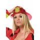 Fireman's Hat (One Size,Red)