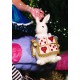 Rabbit Purse (One Size,White/Gold)