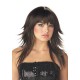 Feathered And Flirty Wig (One Size,Brunette)