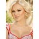 Rhinestone Heart Lariat (One Size,As Shown)