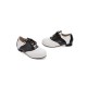 1 Inch Heel Saddle Shoe Children's (X-Small,Black/White)
